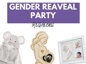 Regali per gender reveal party